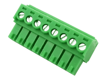 Borne PCB KF2EDGK-8P 3,5 mm Verde - Imagem 1