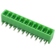 Borne PCB KF2EDGR-11P 3,5 mm agulha curva verde - Thumb - 1