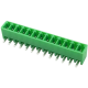 Bloco de terminais PCB KF2EDGR-13P 3,5 mm agulha curva verde - Thumb - 1