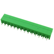 Borne KF2EDGV-14P 3,5 mm Verde para PCB, pinos retos