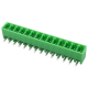 Borne para PCB KF2EDGR-14P 3,5 mm agulha curva verde 14 posi&ccedil;&otilde;es - Thumb - 1