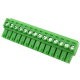 Conector de bornes PCB KF2EDGK-14P 3,5 mm Verde - Thumb - 1