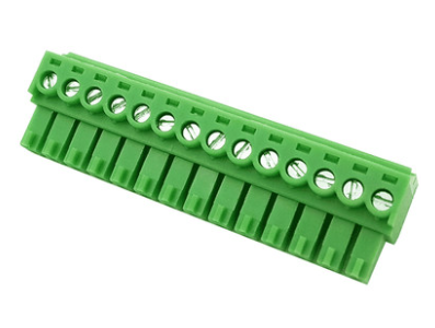 Conector de bornes PCB KF2EDGK-14P 3,5 mm Verde - Imagem 1