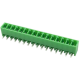 Bloco de terminais PCB KF2EDGR-16P 3,5 mm agulha curvada verde - Thumb - 1