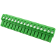 Borne de PCB 3,5 mm KF2EDGK-16P verde - Thumb - 1