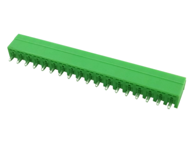 Bloco de Terminais Verde KF2EDGV-18P 3,5 mm pinos agulha retos - Imagem 1