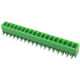 Bloco de terminais PCB KF2EDGR-18P 3,5 mm verde com pinos curvados - Thumb - 1