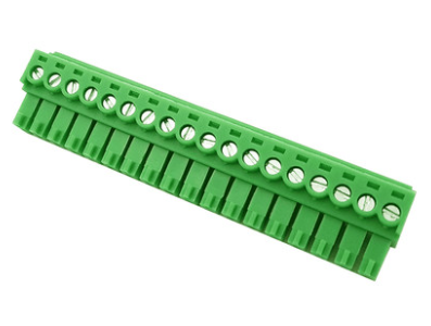 Borne para PCB KF2EDGK-18P 3,5 mm Verde - Imagem 1