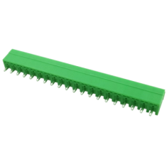 Bloco de terminais PCB Verde KF2EDGV-20P 3,5 mm pinos retos