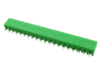 Bloco de terminais PCB Verde KF2EDGV-20P 3,5 mm pinos retos - Imagem 1