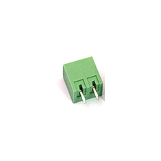 Borne para PCB KF2EDGV-2P 3,81 mm pino reto verde