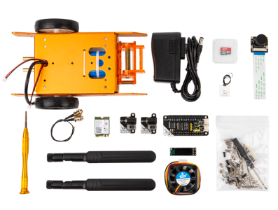 Kit DIY de Desenvolvimento NVIDIA Jetson Nano com Bateria - Imagem 1