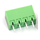 Borne terminal para PCB KF2EDGV-4P 3,81 mm pinos retos Verde - Thumb - 1