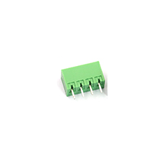 Borne terminal para PCB KF2EDGV-4P 3,81 mm pinos retos Verde