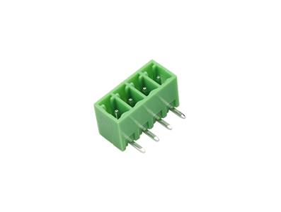 Green KF2EDGR-4P bloco de terminais PCB 3,81 mm agulha curva 4 posi&ccedil;&otilde;es - Imagem 1