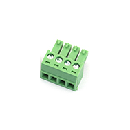 Borne PCB KF2EDGK-4P 3,81 mm Verde