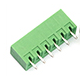 Bloco de terminais para PCB KF2EDGV-6P 3,81 mm pino reto Green - Thumb - 1