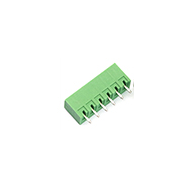 Bloco de terminais para PCB KF2EDGV-6P 3,81 mm pino reto Green