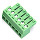 Soquete de terminal PCB verde KF2EDGK-6P 3,81 mm - Thumb - 1