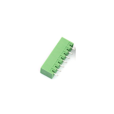 Bloco de terminais para PCB KF2EDGV-7P 3,81 mm, pinos retos, verde