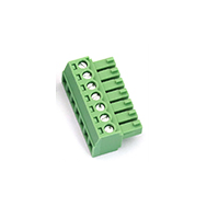 Borne de terminal KF2EDGK-7P 3,81 mm Verde