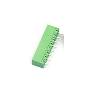 Bloco de terminais PCB KF2EDGV-8P 3,81 mm, pinos retos, cor verde
