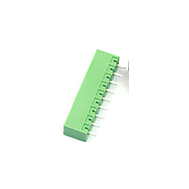 Bloco de terminais verde KF2EDGV-9P 3,81 mm agulha reta para PCB