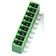 Borne para PCB KF2EDGR-9P 3,81 mm Agulha curvada Verde - Thumb - 1