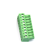Borne terminal PCB KF2EDGK-9P 3,81 mm verde