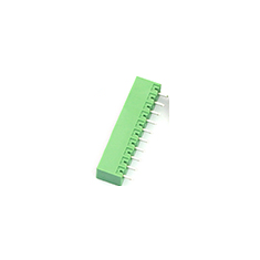 Borne para PCB KF2EDGV-10P 3,81 mm 10 pinos verde, pinos retos