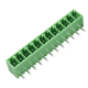 Bornes de Terminais para PCB KF2EDGR-10P 3,81 mm Agulha Curva Verde - Thumb - 1