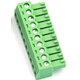 Borne terminal para PCB KF2EDGK 10 posi&ccedil;&otilde;es 3,81 mm verde - Thumb - 1