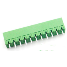 Borne para PCB KF2EDGV-11P 11 posi&ccedil;&otilde;es 3,81 mm pinos retos verde