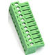 Soquete de terminal para PCB KF2EDGK-11P 3,81 mm verde - Thumb - 1