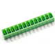 Bloco de Terminais PCB KF2EDGR-13P 3,81 mm Agulha Curvada Verde - Thumb - 1