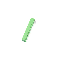 Borne terminal reto tipo agulha KF2EDGV-15P 3,81 mm verde