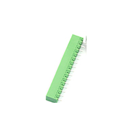 Borne terminal reto tipo agulha KF2EDGV-15P 3,81 mm verde