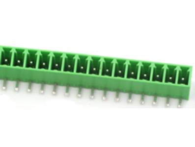 Green KF2EDGR-15P 3,81 mm Bloco de Terminais para PCB com pinos curvos - Imagem 1