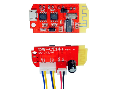 CT14 Micro M&oacute;dulo Amplificador de Pot&ecirc;ncia Est&eacute;reo Bluetooth 4.2 Classe F 5W+5W com Fun&ccedil;&atilde;o de Carregamento Vers&atilde;o - Imagem 7