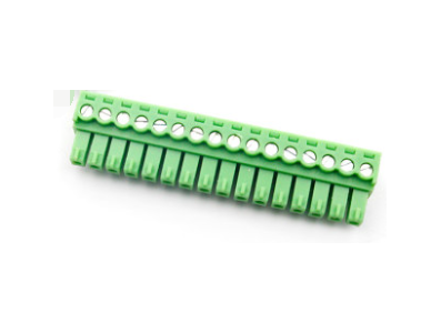 Borne terminal para PCB KF2EDGK-16P 16 pinos 3,81 mm verde - Imagem 1