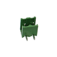 Bloco de terminais para PCB tipo aberto verde KF2EDGR-2P 2 polos 5,08 mm agulha curvada