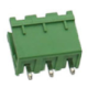Borne para PCB tipo aberto verde KF2EDGV-3P 5,08 mm pino reto - Thumb - 1