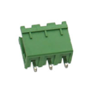 Borne para PCB tipo aberto verde KF2EDGV-3P 5,08 mm pino reto