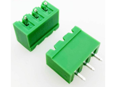 Borne de PCB KF2EDGV-3P 3 polos 5,08 mm agulha reta tipo veda&ccedil;&atilde;o verde - Imagem 1