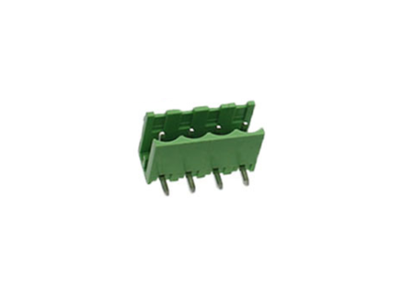 Borne PCB tipo aberto KF2EDGR-4P 4 polos 5,08 mm agulha curvada verde - Imagem 1