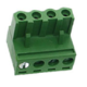 Borne PCB 4 pinos 5,08 mm Green KF2EDGK - Thumb - 1