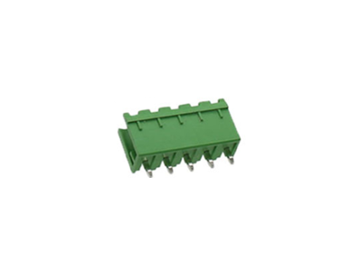 Borne para PCB tipo aberto verde KF2EDGV-5P 5,08 mm pinos retos - Imagem 1