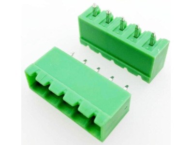 Borne PCB reto tipo agulha KF2EDGV-5P 5,08 mm com veda&ccedil;&atilde;o verde - Imagem 1
