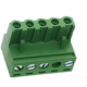Borne de PCB KF2EDGK-5P 5,08 mm Verde - Thumb - 1