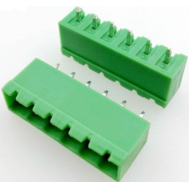 Bloco de terminais PCB KF2EDGV-6P 5,08 mm veda&ccedil;&atilde;o verde pino reto tipo agulha